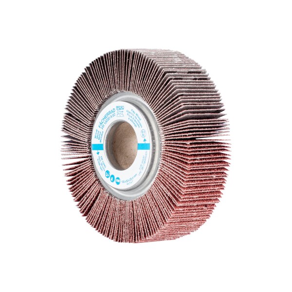 Pferd 4" x 1" Unmounted Flap Wheel - 1" A.H. - Aluminum Oxide - 60 Grit 45532 - main